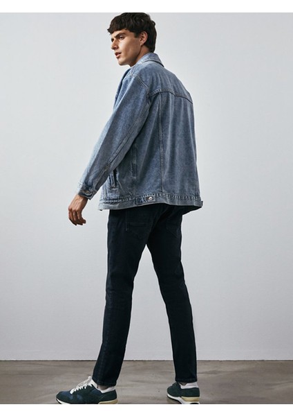 Erkek Joshua Dar Paça Düşük Bel Jean Pantolon modelleri