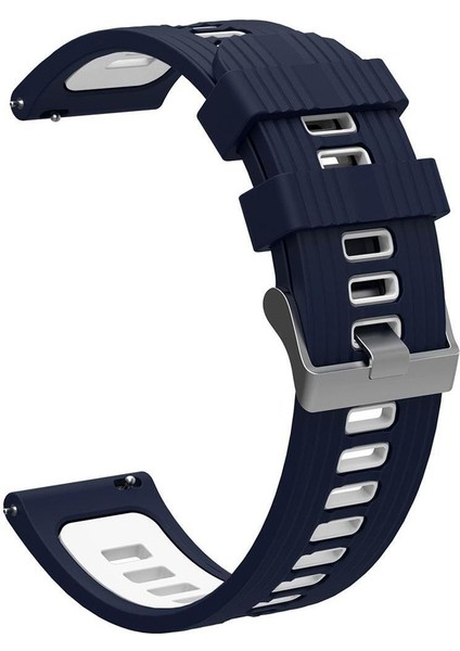 Redmi Watch 3 Active Uyumlu Çizgili Premium Spor Tasarım Yumuşak Silikon Kordon