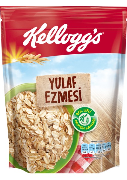 Yulaf Ezmesi 400 Gr; Lif Kaynağı; Protein Kaynağı