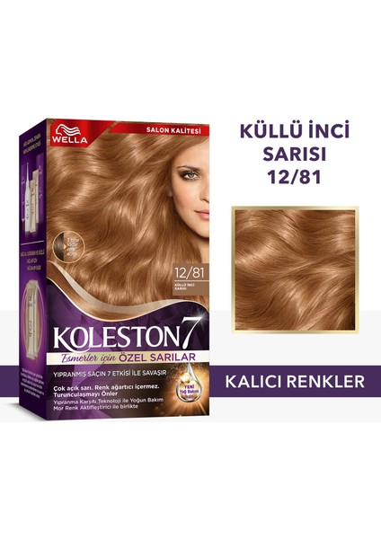 Wella Koleston Supreme Kit 12/81 Küllü İnci Sarısı