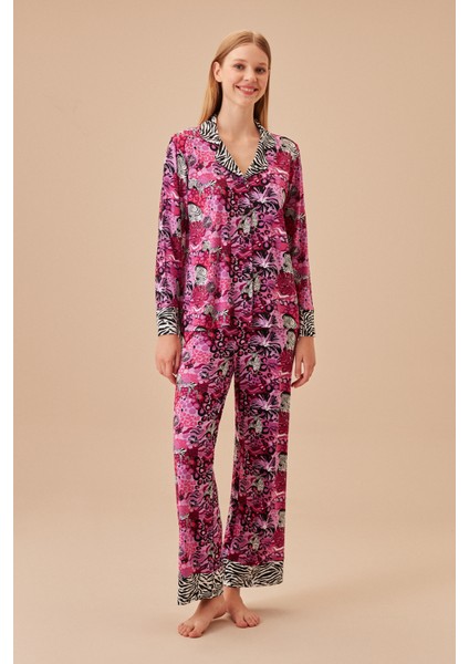 Safari Maskülen Pijama Takımı