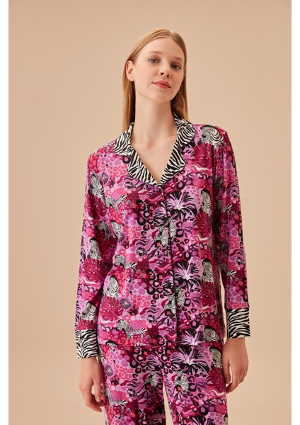 Safari Maskülen Pijama Takımı