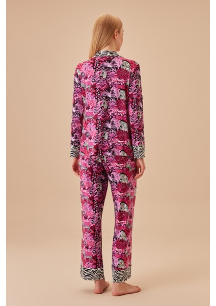 Safari Maskülen Pijama Takımı