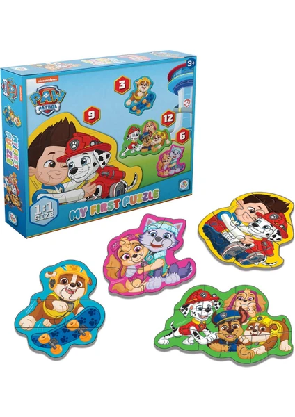 PW7932 Paw Patrol Ilk Baby Puzzlem