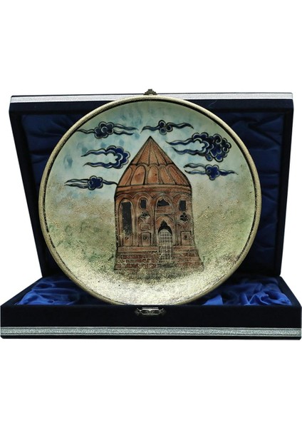 EL İŞÇİLİĞİ ÇİNİ TABAK 20 CM- 5723