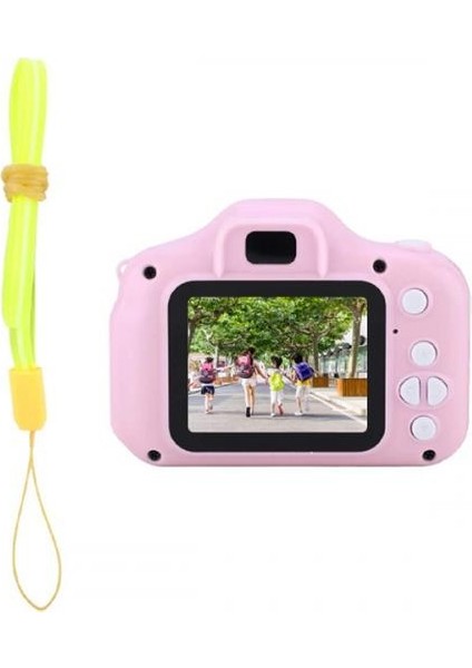 1080P Çocuk Fotoğraf Makinası Video Çekim Makinası Oyunlu 8gb Hafıza Kartlı Çocuklar Için Dijital Kamera