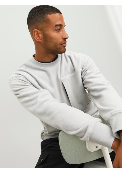 Jcolab Erkek Gri Sweatshirt 12241523-Grey indirimleri