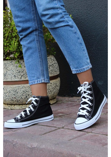 Siyah Kadın Sneaker Ayakkabı 620za1908