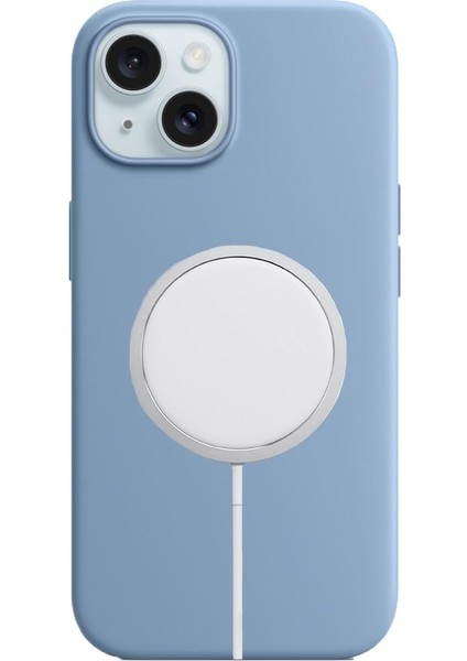 Magsense IPHONE 15 Lıght Blue Kapak