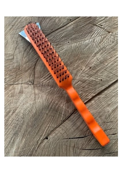 Pls Tel Fırça Yer ve Cam Kazıma Fırçası Kazımalı Tel Fırça 280MM