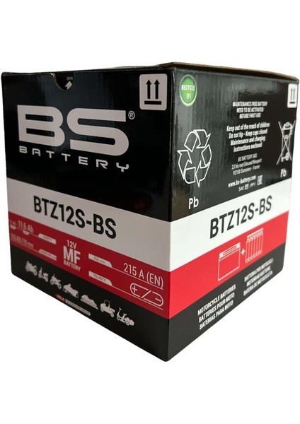 BTZ12S- 2001-2016 Honda Fjs 600 Silverwing A Uyumlu Akü Sulu Akü modelleri