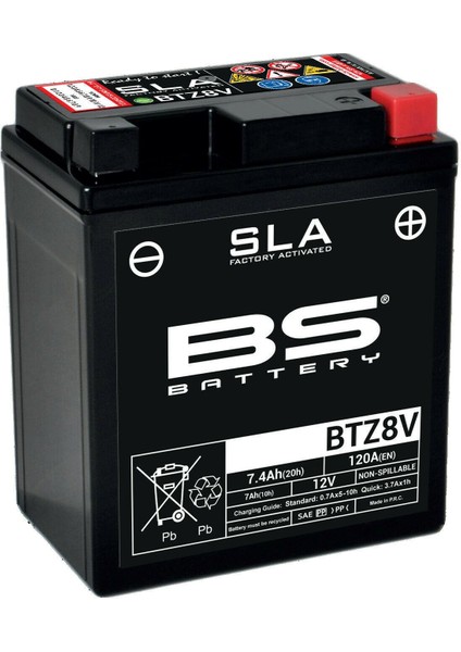 BTZ8V Sla 2018-2020 Honda PCX150 Uyumlu Akü Jel Akü indirimleri