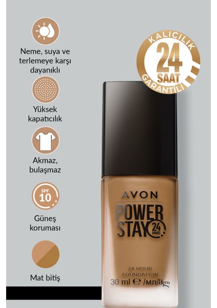 True Power Stay Mat Fondöten 30 Ml. Light Caramel fiyatları