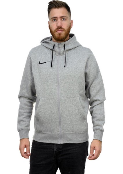 Dry Park Hoodie Full Zip Gri Erkek Kapüşonlu Sweatshirt CW6887-063 V2