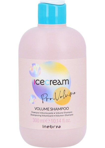 Ice Cream Pro-Volume Ince Telli Saçlar İçin Hacim Şampuanı 300 ml