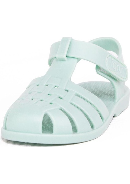 Clasica Velcro Bebek Çocuk Sandalet Ayakkabı Su Yeşili Menta S10288-026 V2