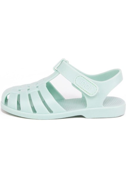 Clasica Velcro Bebek Çocuk Sandalet Ayakkabı Su Yeşili Menta S10288-026 V2