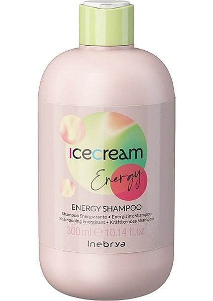 Ice Cream Energy Zayıf ve Ince Saçlar İçin Enerji Veren Şampuan 300 ml