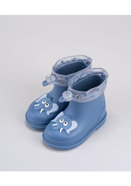 Bimbi Elefante Filli Çocuk Mavi Yağmur Çizmesi W10242-047 V2