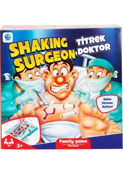 Titrek Doktor Oyunu Eğlenceli Aile Kutu Oyunu 2 Kişilik fiyatları