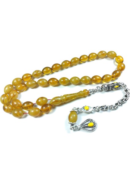 Alman Gümüş Püskül Kombinli Sıkma Kehribar Model No 3326 fiyatları