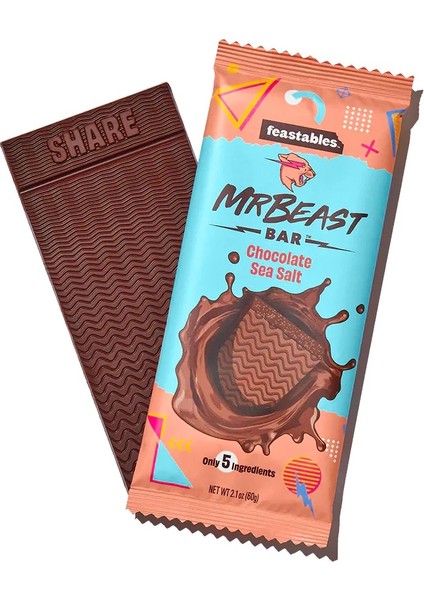 Mr Beast Chocolate Sea Salt 60G