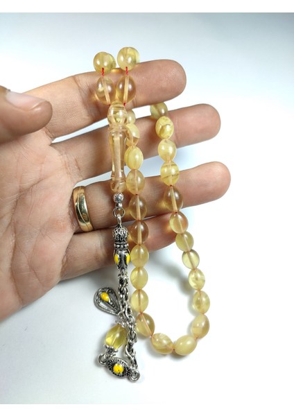 Alman Gümüş Püskül Kombinli Sıkma Kehribar Model No 3327 indirimleri