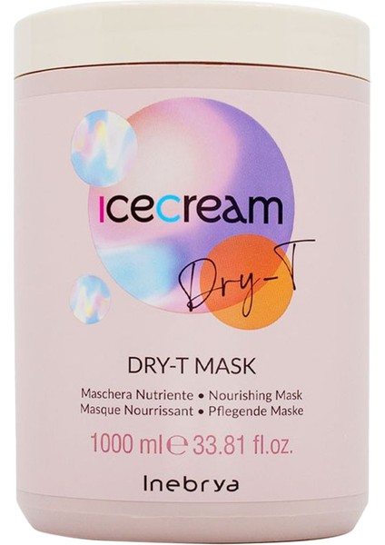 Ice Cream Dry-T Besleyici Saç Maskesi 1000 ml