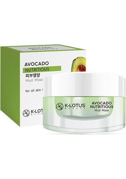 K-Lotus Beauty Avokao Besleyici Çamur Maskesi