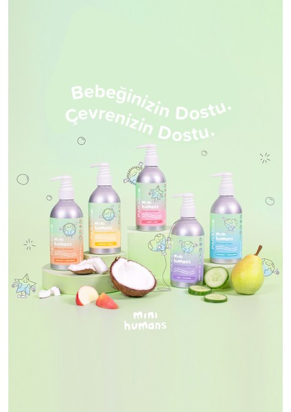 Favourite Shampoo Set - Bebek ve Çocuk Için Ikili Saç & Vücut Şampuanı