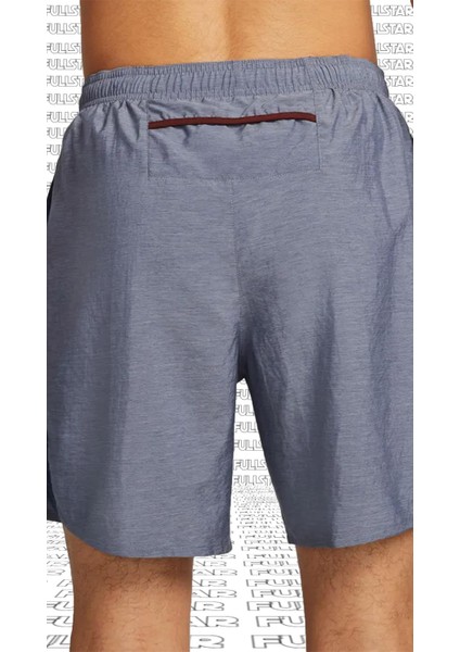 Challenger 7 Inch Running Short Slip Astarlı Mavi Lacivert Erkek Koşu Şortu
