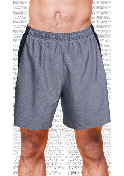 Challenger 7 Inch Running Short Slip Astarlı Mavi Lacivert Erkek Koşu Şortu