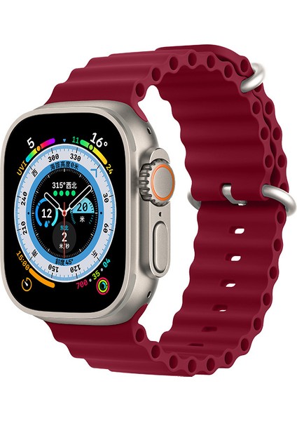 Apple Watch 5 6 7 8 Ultra 42MM 44MM 45MM Uyumlu Ocean Loop Kordon