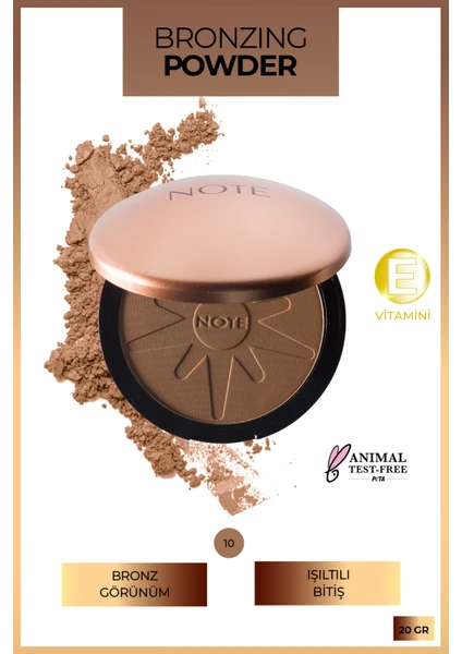 Bronzing Powder 10 Bronzlaştırıcı Pudra