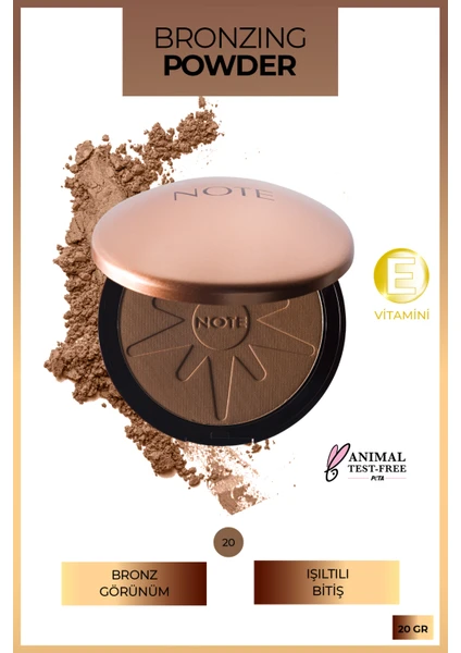 Bronzing Powder 20 Bronzlaştırıcı Pudra