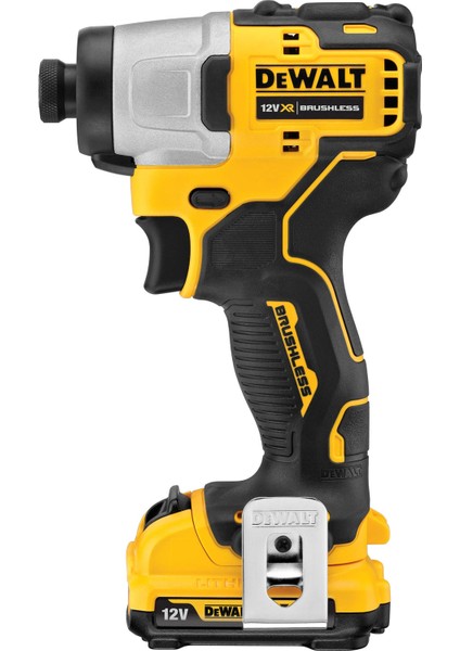 DCF801D2-QW Kömürsüz Darbeli Tornavida 12V 2.0Ah