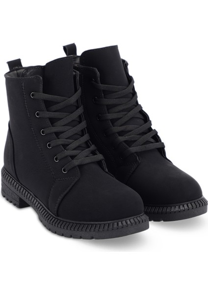 HOLA Kadın Bot Siyah Nubuk fiyatları