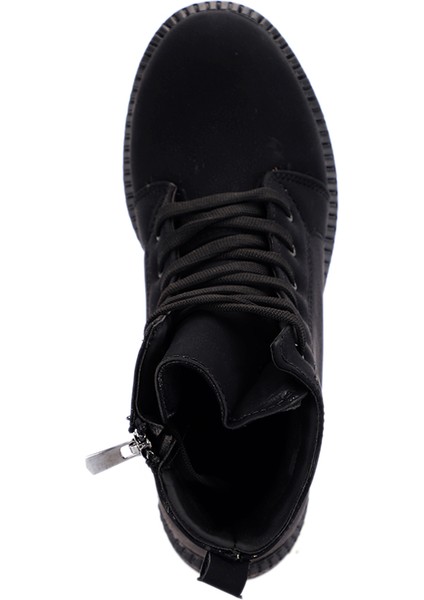 HOLA Kadın Bot Siyah Nubuk indirimleri