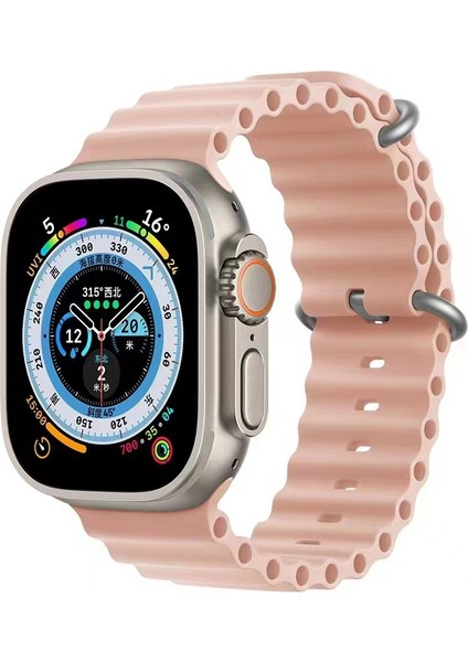 Apple Watch 5 6 7 8 Ultra 42MM 44MM 45MM Uyumlu Ocean Loop Kordon