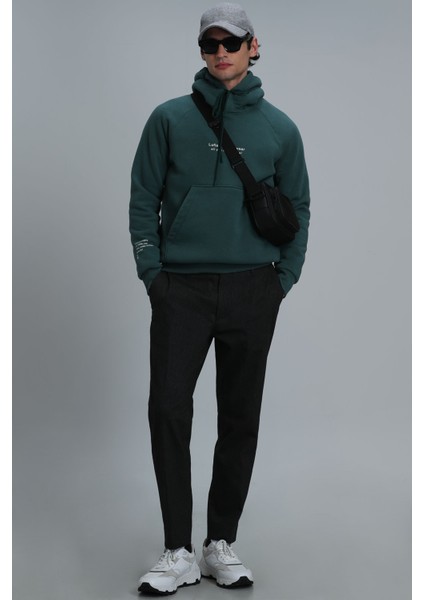 Luıs Erkek Sweatshirt Siyah
