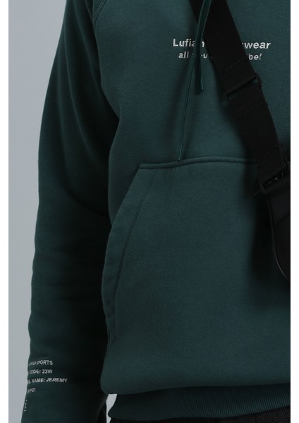 Luıs Erkek Sweatshirt Siyah