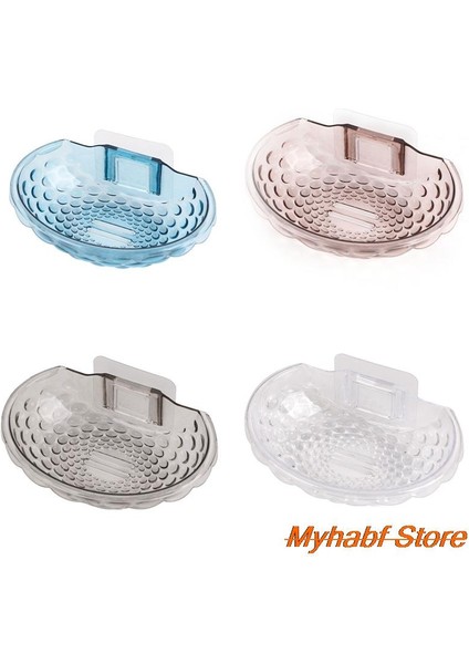 Tp Duvara Monte Sabun Kutusu Drenaj Sabunluk Banyo Aksesuarları Kaymaz Drenaj Vantuz Sabunluk Tepsi Ovma Pedi Depolama Rafı (Yurt Dışından) modelleri