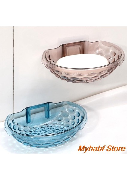 Tp Duvara Monte Sabun Kutusu Drenaj Sabunluk Banyo Aksesuarları Kaymaz Drenaj Vantuz Sabunluk Tepsi Ovma Pedi Depolama Rafı (Yurt Dışından) fırsatları