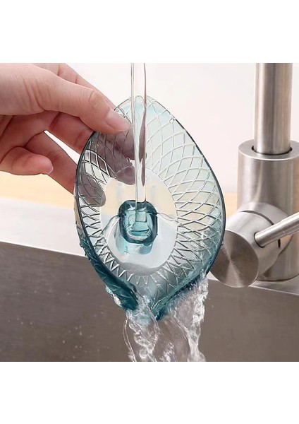 2 Adet Yeşil 1 Adet Yaprak Şekli Sabun Kutusu Banyo Sabunluk Bulaşık Saklama Plakası Tepsisi Tuvalet Duş Kaymaz Drenaj Sabunluk Kılıfı Araçlar (Yurt Dışından)