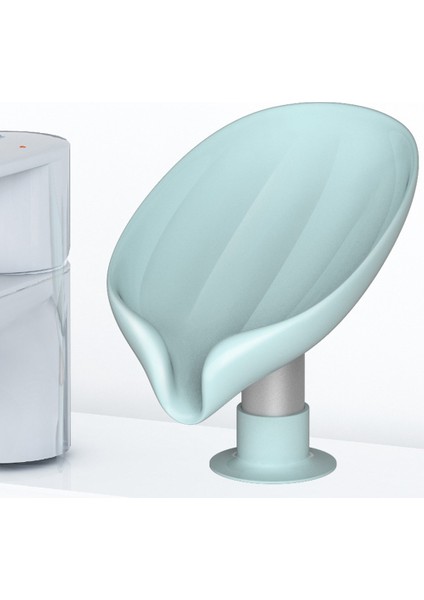 P Yaprak Şeklinde Sabun Bulaşık Sabunu Tutucu Delikli Serbest Ayaklı Vantuz Drenaj Raf Tuvalet Çamaşır Sabunu Kutusu Banyo Aksesuarları (Yurt Dışından) modelleri