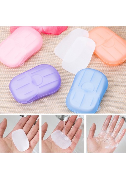 40 Pcs Rastgele Renk 60 Pcs Tek Kullanımlık Sabun Kağıdı Seyahat Sabunu Kağıt Yıkama El Banyosu Temiz Kokulu Dilim Sayfaları Mini Kağıt Sabunu Banyo Malzemeleri (Yurt Dışından) fırsatları