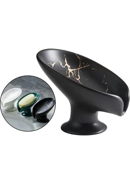 Yeşil Moda Yaprak Şekli Sabunluk, Depolama Plaka Tepsisi Kolay Temizlik Sabunluklar Banyo Malzemeleri Duş Tezgahı Küvetler (Yurt Dışından) fırsatları