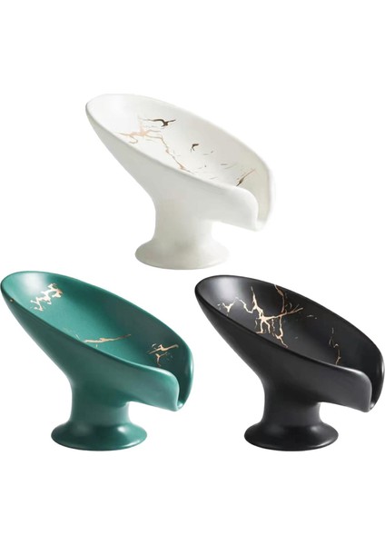 Yeşil Moda Yaprak Şekli Sabunluk, Depolama Plaka Tepsisi Kolay Temizlik Sabunluklar Banyo Malzemeleri Duş Tezgahı Küvetler (Yurt Dışından) indirimleri