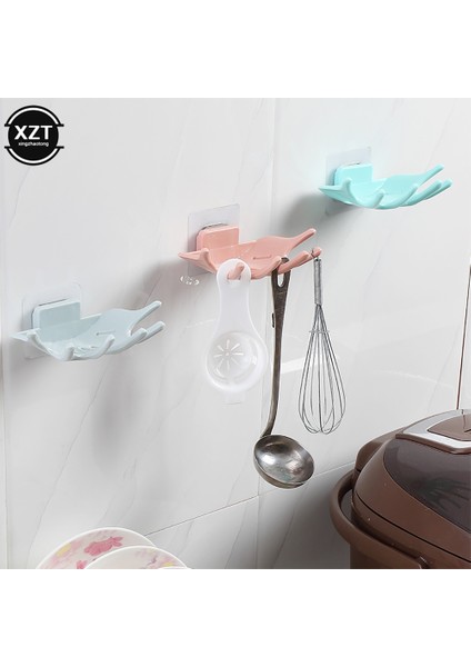 Pembe Duvara Monte Kendinden Yapışkanlı Sabunluk Banyo Duş Çanak Plakaları Saklama Kutusu Drenaj ile Plastik Malzemeleri Banyo Sabunluk (Yurt Dışından)