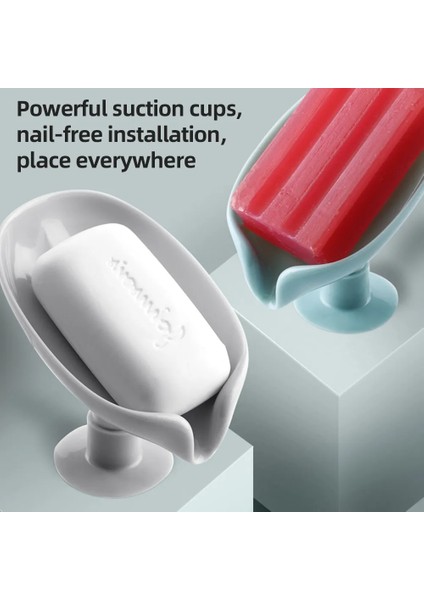 3 Adet Yeşil 4 Adet Yaprak Şekilli Sabun Kutusu Banyo Sabunu Bardak Tutucu Sünger Depolama Plaka Tepsisi Dikey Vantuz Boîte À Savon Banyo Gadge Için (Yurt Dışından) indirimleri